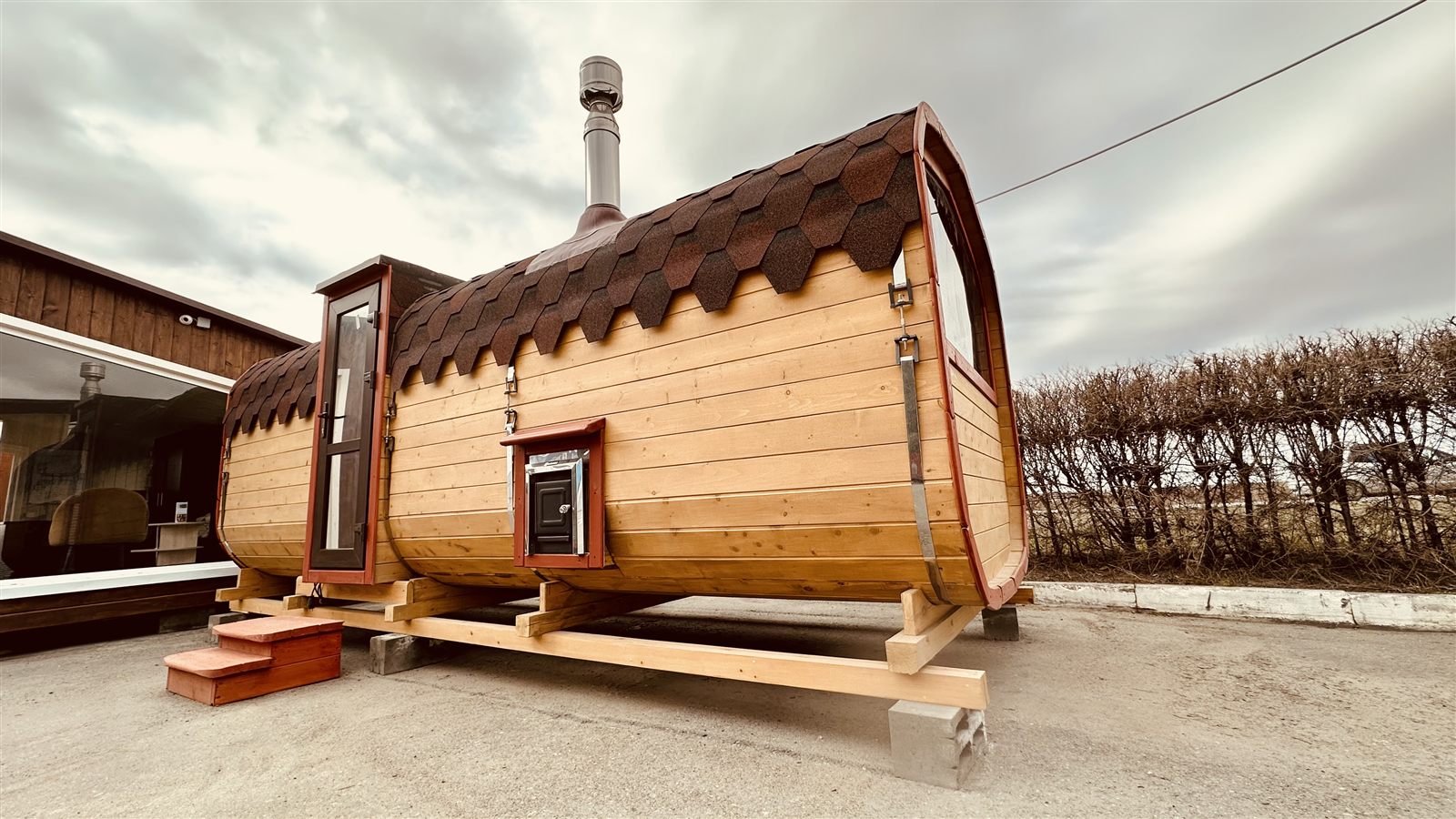 Баня Квадро из кедра — фото 6